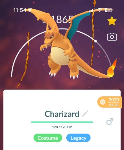 Pokémon charizard - go,