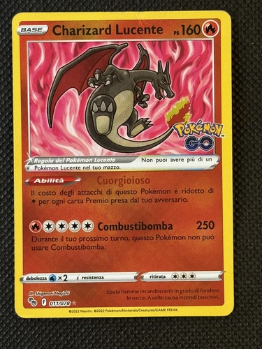 Charizard lucente 011 078 - charizard, 011/078