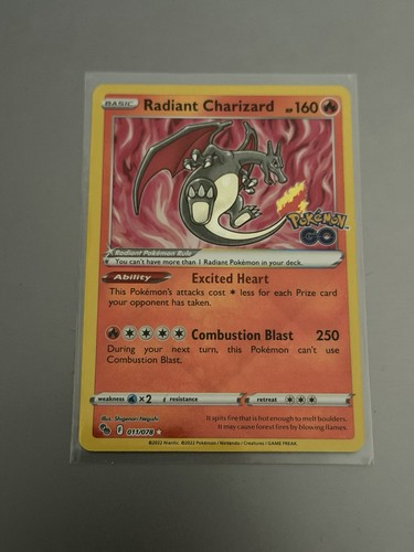 Radiant charizard 011 078 - radiant, 011/078