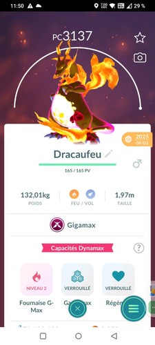 Charizard gigantamax l50 - charizard,