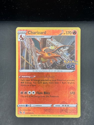 Charizard 010 078 raro - charizard,