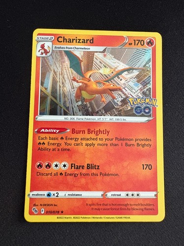 Pokémon charizard 010 - charizard, 010/078
