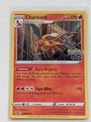 Charizard 010 078 holo - charizard, 010/078