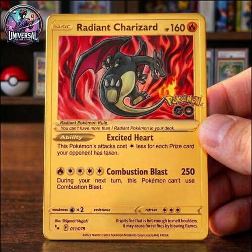 Pokemon radiant charizard - pokemon, go