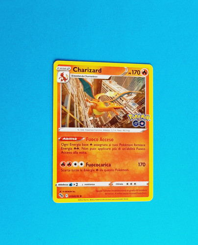 Carta pokemon charizard - carta,