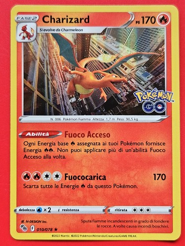 Carta pokemon charizard holo - carta,