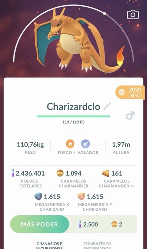 Charizard clon intercambio - charizard,