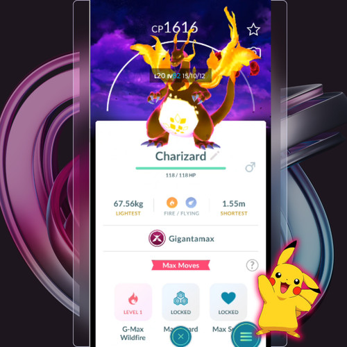 Gigantamax charizard con - gigantamax,
