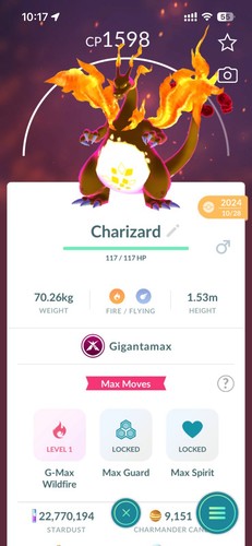 Gigantamax charizard trading - gigantamax,