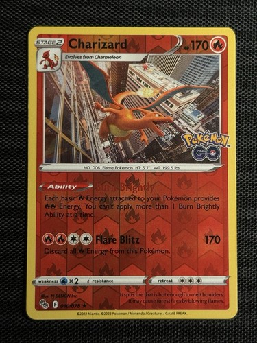 Charizard 010 078 - charizard, tcg
