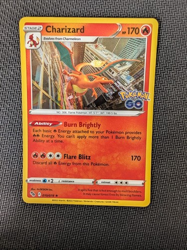 Pokemon tcg charizard 010 - charizard, 010/078
