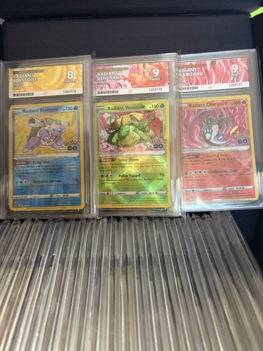 Radiant charizard blastoise - radiant,