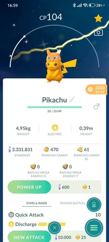 Pokemon shiny pikachu con - pokemon,