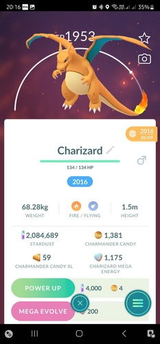 Charizard - , (catturato