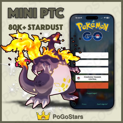 Pokémon ptc gigantamax - go,