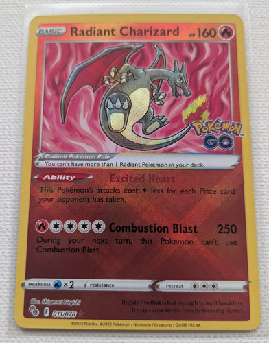 Radiant charizard 011 078 - radiant,