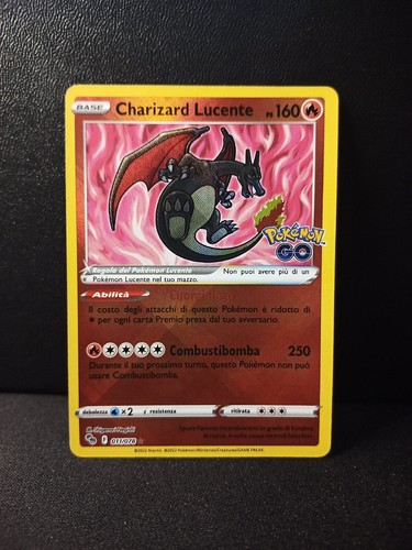 Charizard lucente ita - charizard,