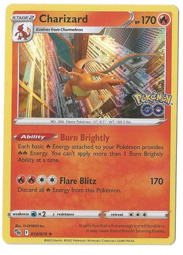 Charizard pokemon 010 078 - pokemon, 010/078