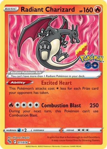 Radiant charizard 011 - charizard,