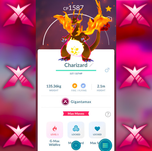 Gigantamax charizard pokemon - gigantamax, |