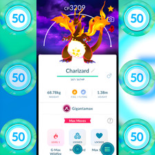 Gigantamax Charizard Livello