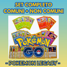 Lotto Pokemon GO Set Completo