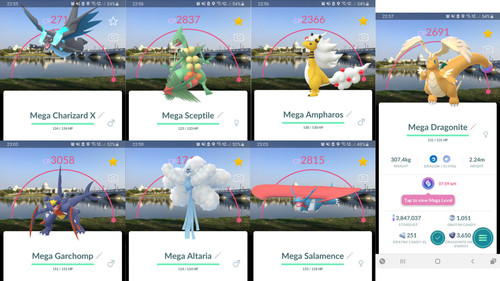 Non shiny - shiny, (non