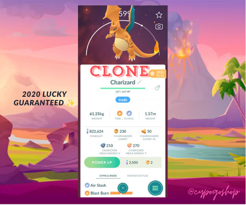 Clone charizard raro - clone,